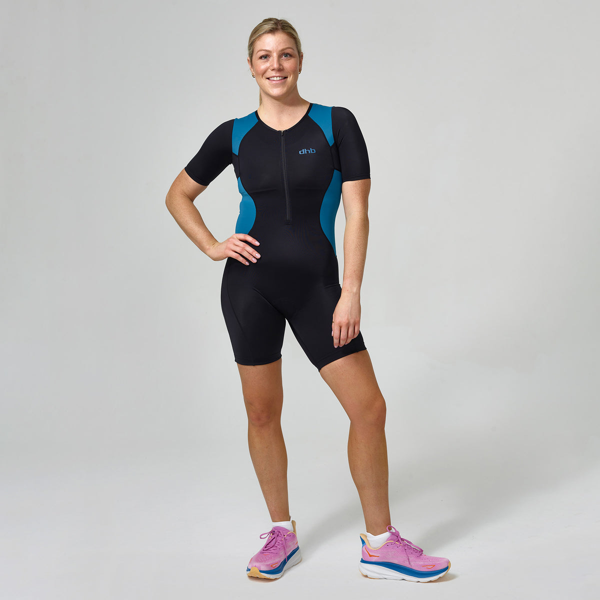 dhb Hydron Women's Short Sleeve Tri Suit dhb