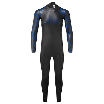 Men’s long sleeved wetsuit front view