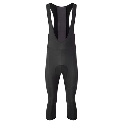 Men’s Padded 3/4 Length Thermal Cycling Bib Tights front view