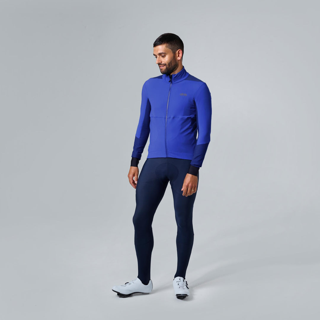 dhb aeron ソフトシェル　長袖ジャージ　ネイビー dhb Aeron Men's Softshell 2.0 – dhb