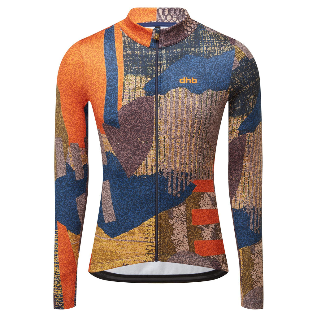 dhb Blok Men's Long Sleeve Cycling Jersey (Tempo) – dhb