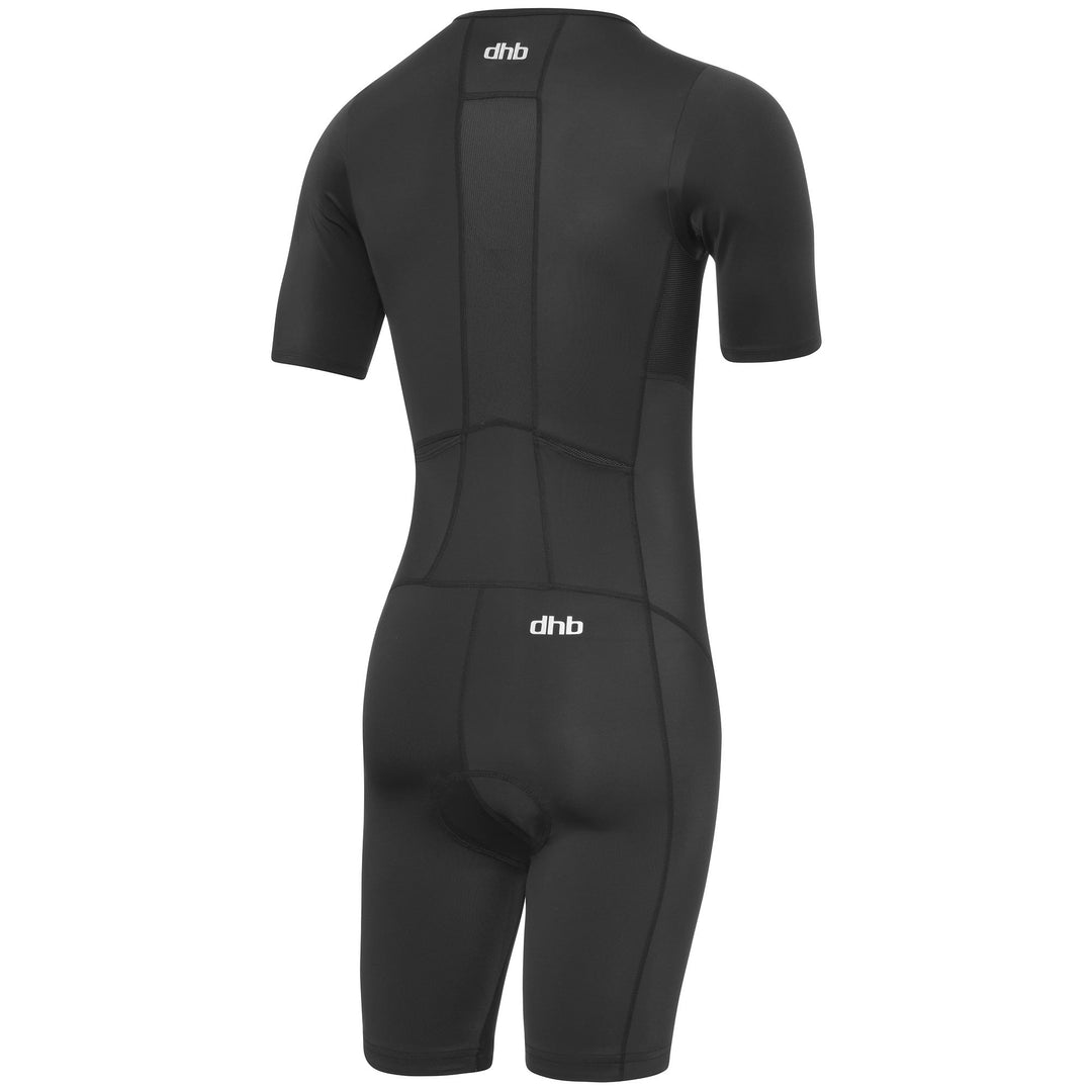 dhb HYDRON フルスーツ ブラック dhb Hydron Short Sleeve Tri Suit – dhb