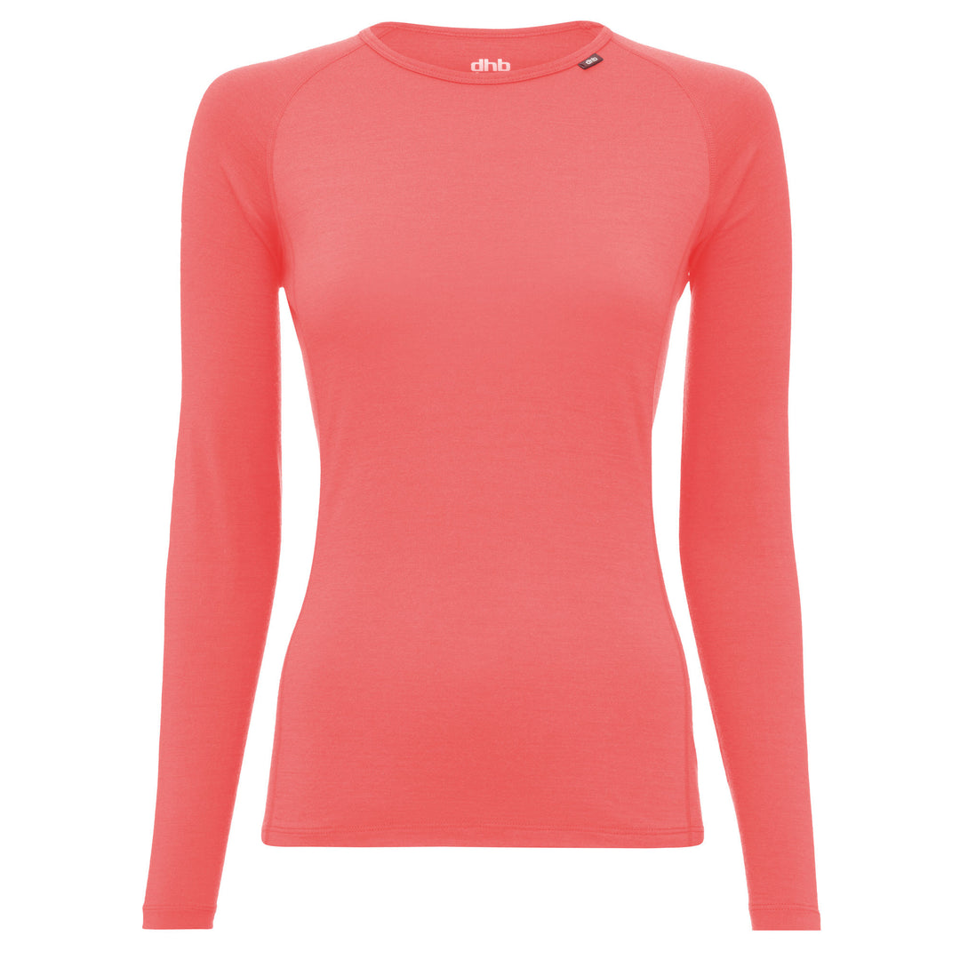 dhb Women s Merino Long Sleeve Base Layer M200 dhb